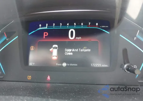 2018 Honda Odyssey Ex-L z USA, uszkodzony, nr VIN 5FNRL6H77JB032823